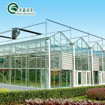 La serre à plusieurs étages de Venlo améliore l'agriculture avec un système d'ombrage intérieur et extérieur