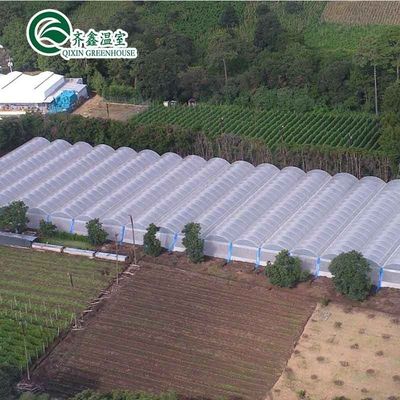 Serre agricole Système d'ombrage intérieur et extérieur avec machine de semis avancée