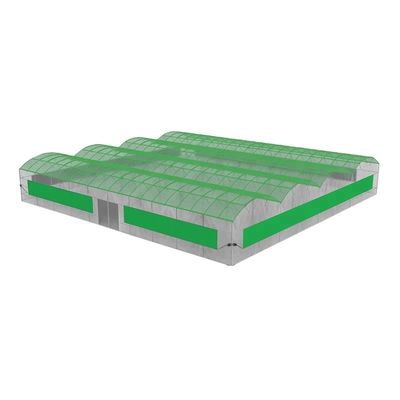 Container agricole à grande échelle avec serres agricoles multifonctions